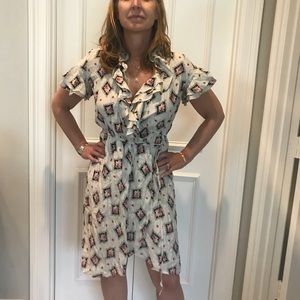 Floral Wrap Dress